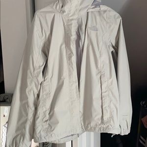 North face rain coat